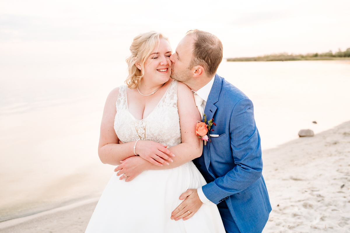 Trouwfotograaf groningen, zonsondergang