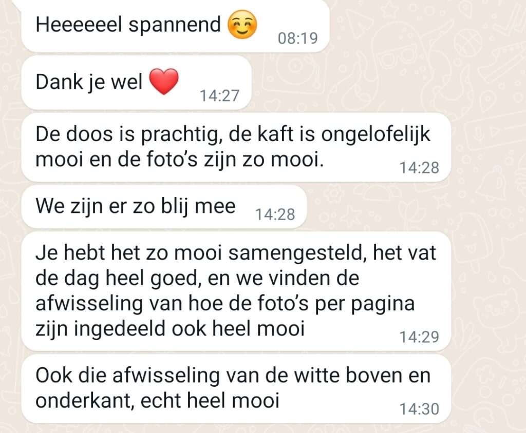 Trouwfotograaf Groningen review zo mooi samen gesteld de trouwfoto's en het album